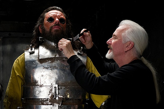 Illustration for article titled Make Up Legend Rick Baker (left in the picture) retires....